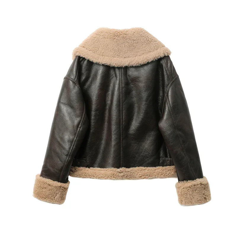 Raffa - Leather Shearling Jacket