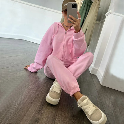 Comfort Sweatshirt and Trouser Set