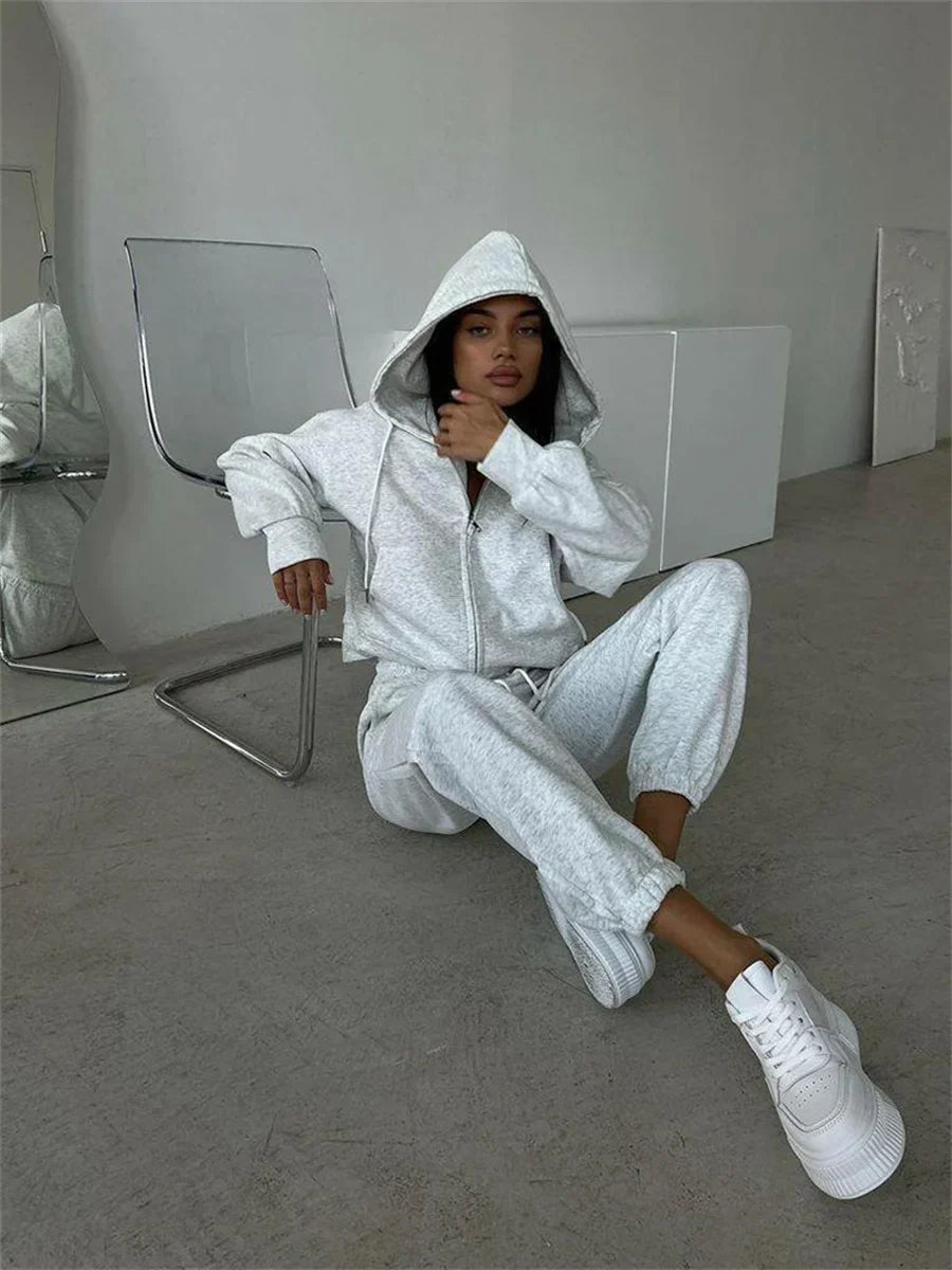 Comfort Sweatshirt and Trouser Set