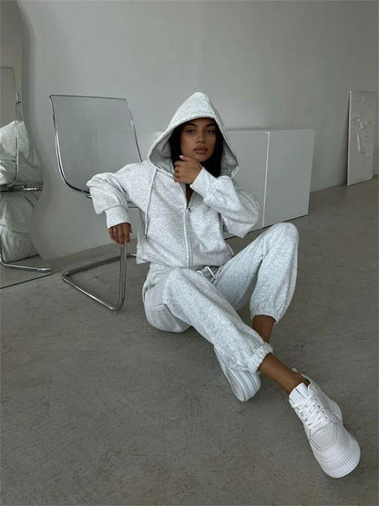 Comfort Sweatshirt and Trouser Set