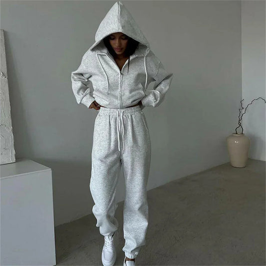 Comfort Sweatshirt and Trouser Set