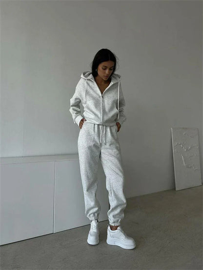 Comfort Sweatshirt and Trouser Set