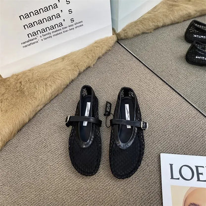 Maria Air Mesh Ballet Sandals