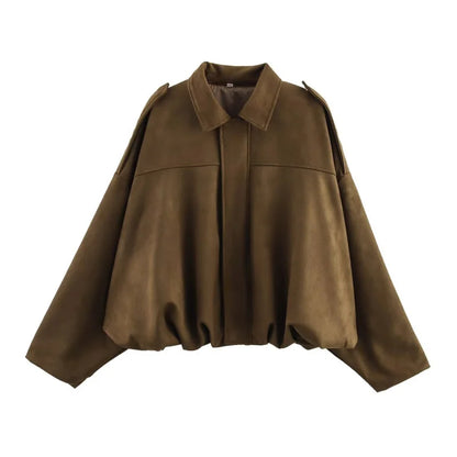 Elsa - Faux Suede Jacket