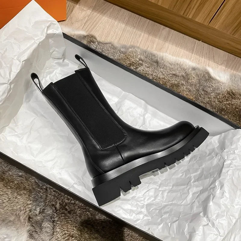 Kate Waterproof Leather Boots