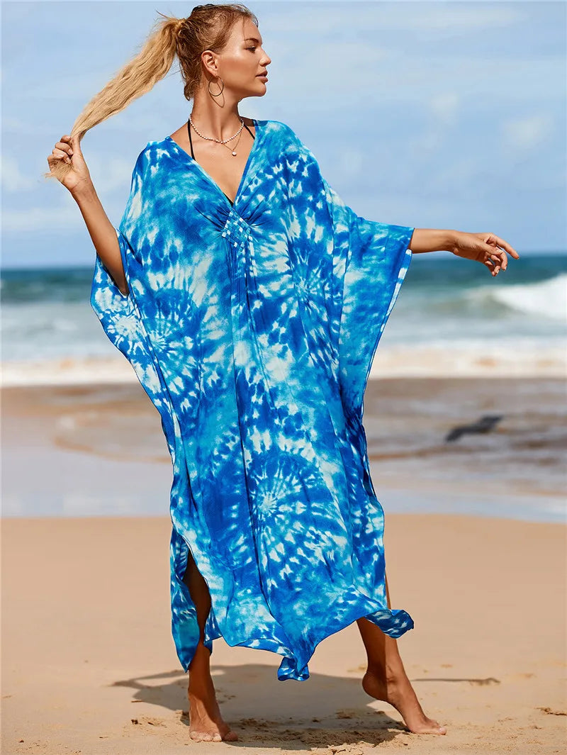 Sara Beach Kaftan Dress