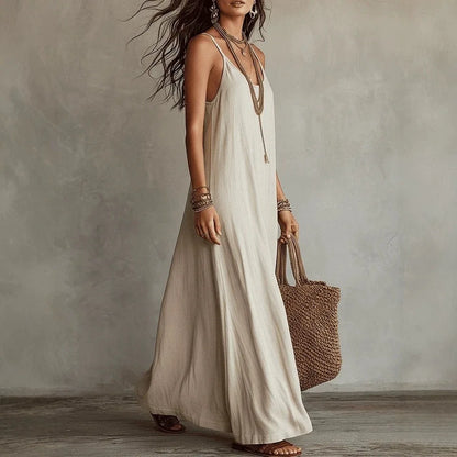 Kendall Backless Cami Maxi Dress