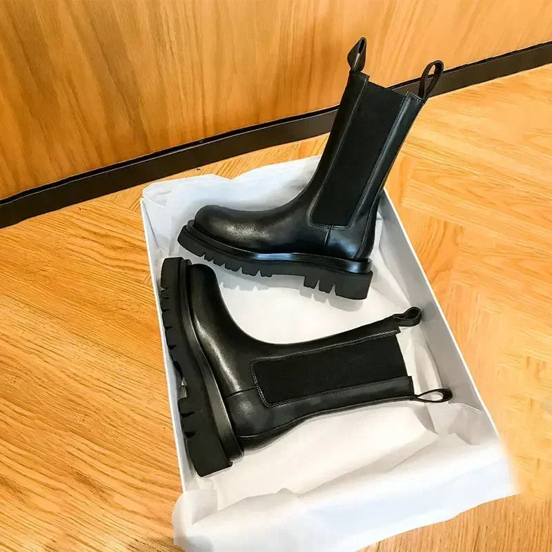 Kate Waterproof Leather Boots
