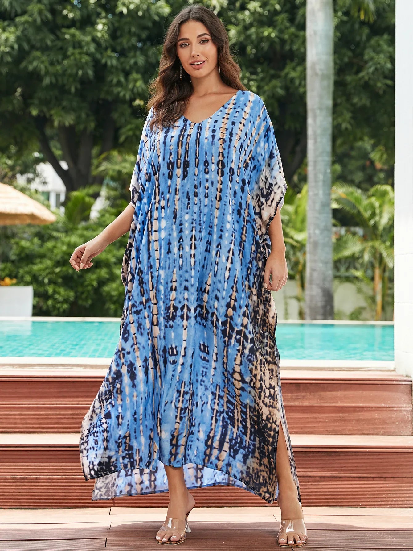 Luna Beach Kaftan Cover-Up