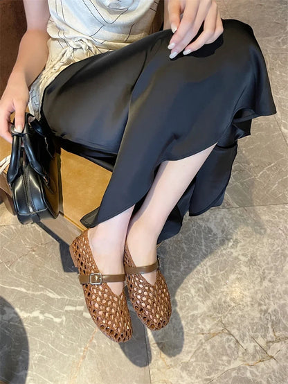 Hlieny Summer Weave Buckle Strap