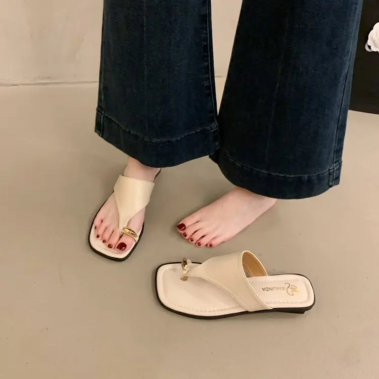 Nula Beach Flat Sandals