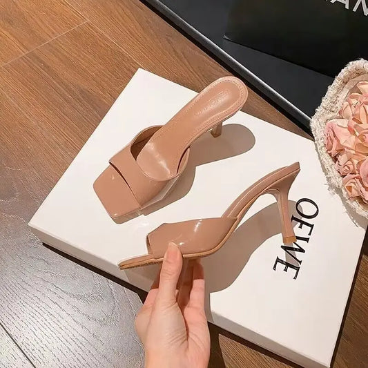 Luni Leather Heeled Sandals