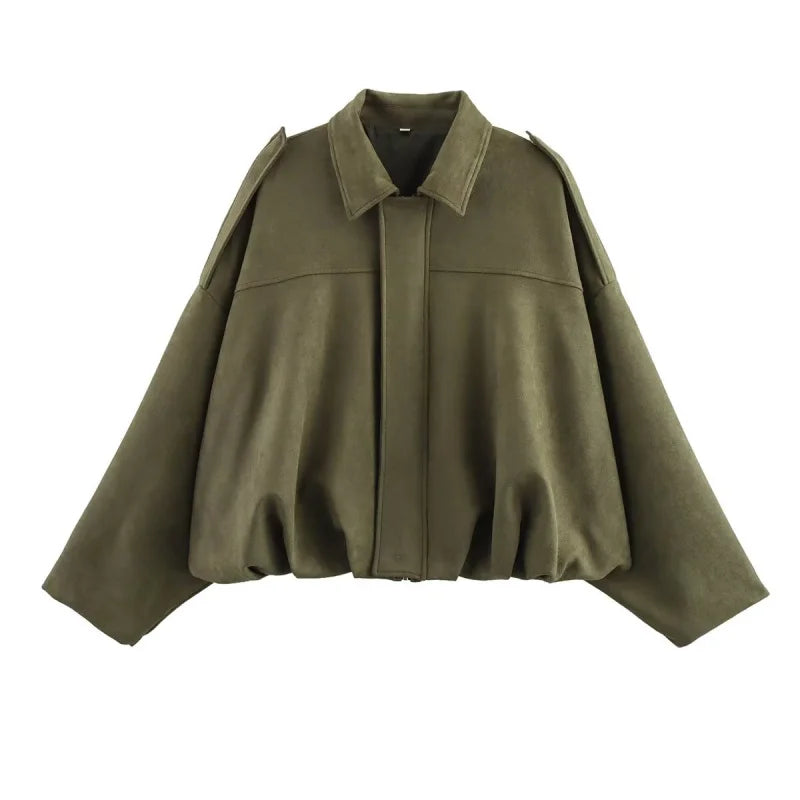 Elsa - Faux Suede Jacket