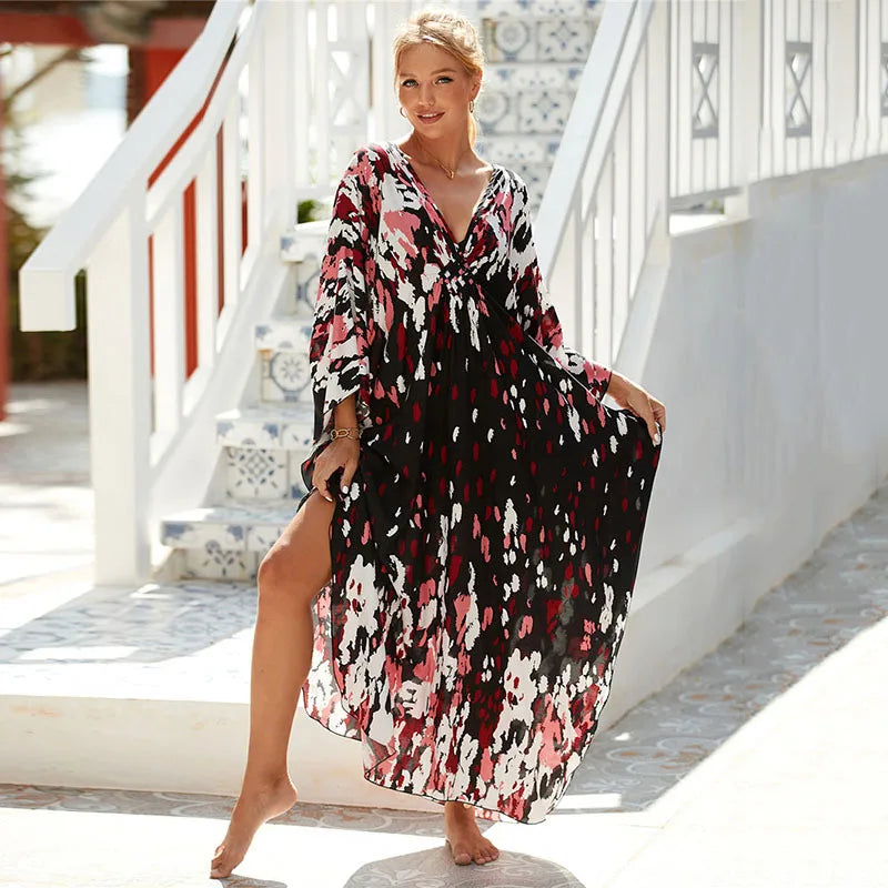 Sara Beach Kaftan Dress
