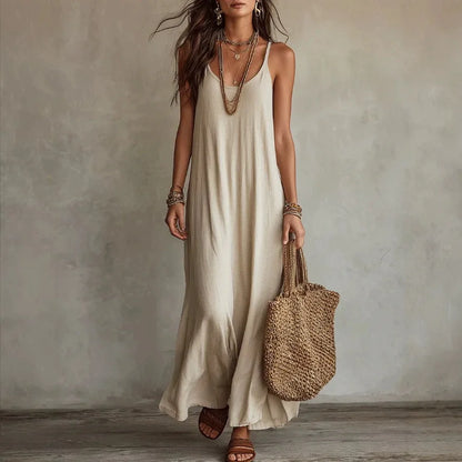 Kendall Backless Cami Maxi Dress