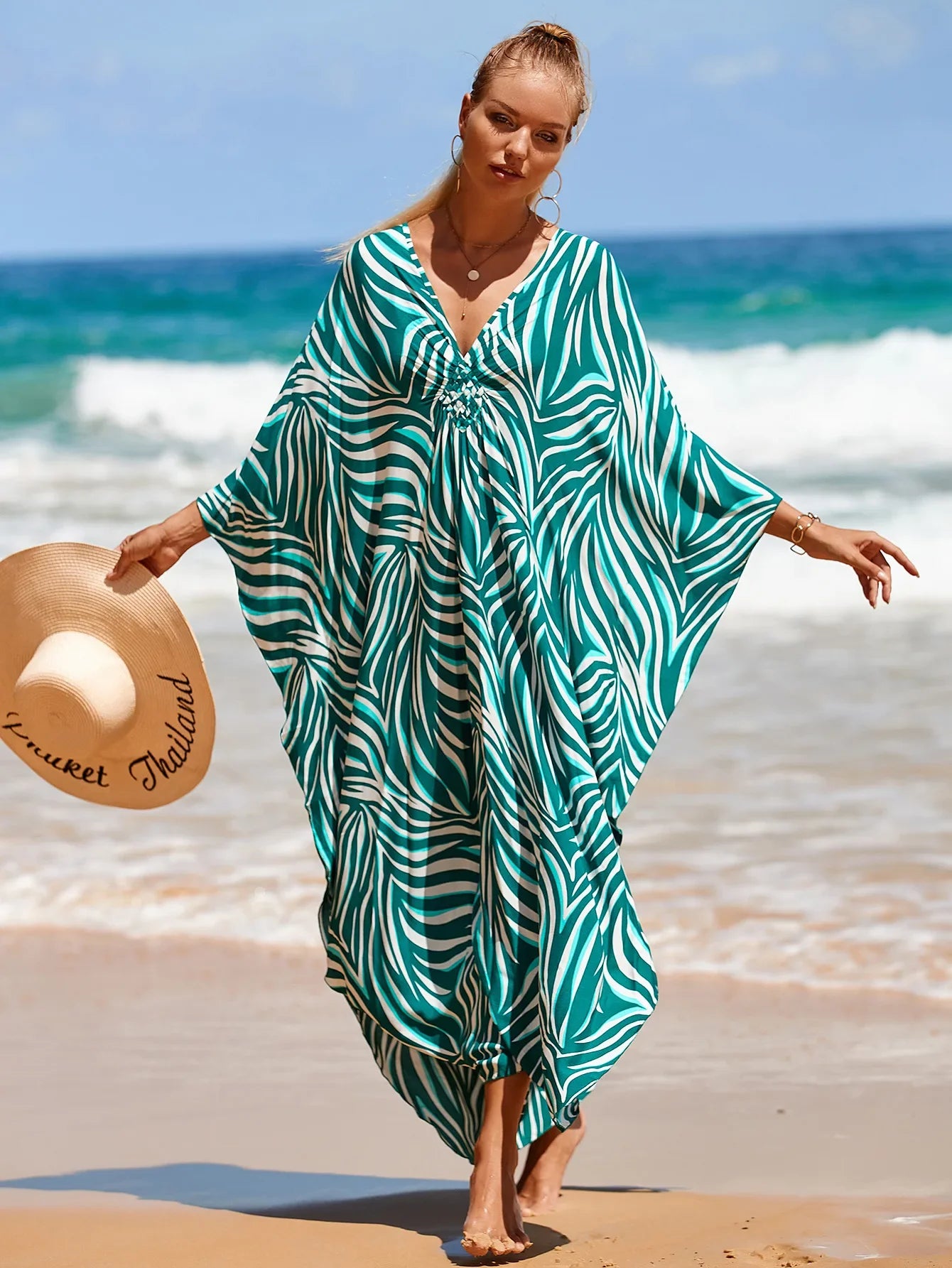 Sara Beach Kaftan Dress