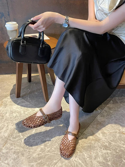 Hlieny Summer Weave Buckle Strap