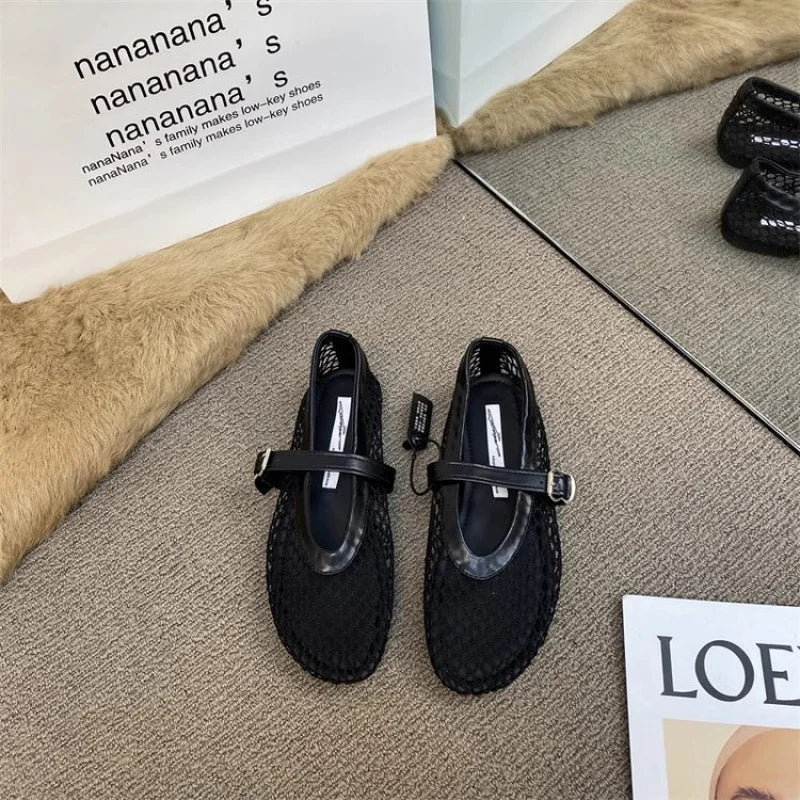 Maria Air Mesh Ballet Sandals