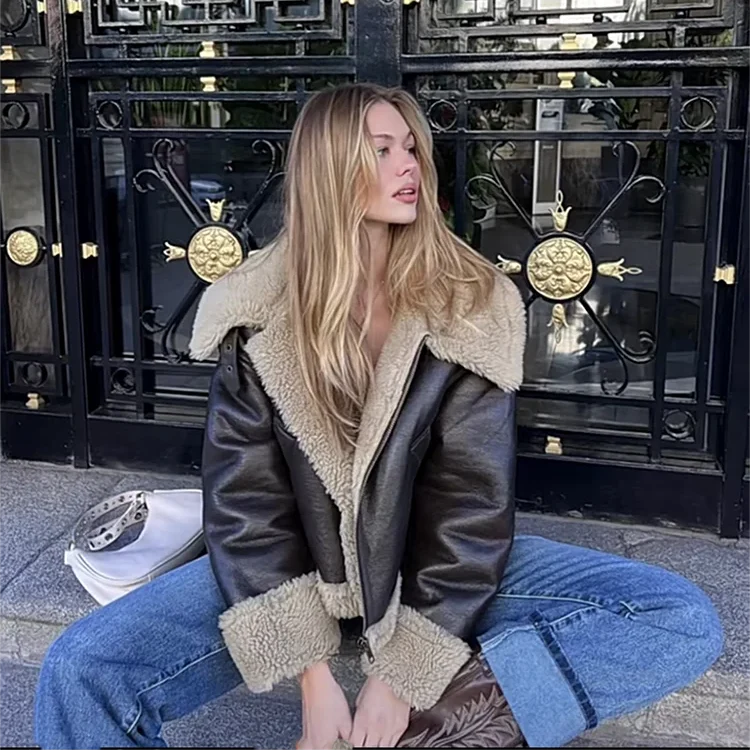 Raffa - Leather Shearling Jacket