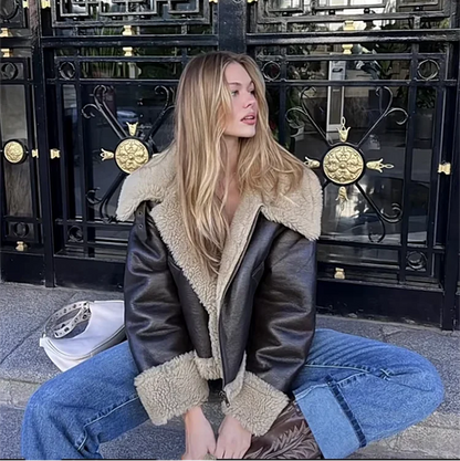 Raffa - Leather Shearling Jacket