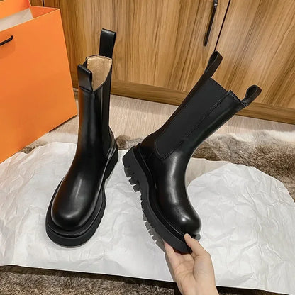 Kate Waterproof Leather Boots