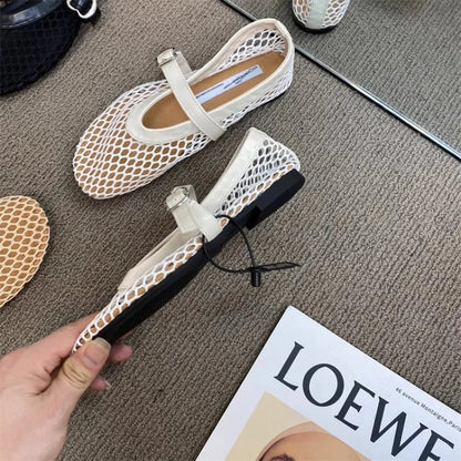 Maria Air Mesh Ballet Sandals