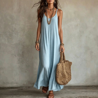 Kendall Backless Cami Maxi Dress