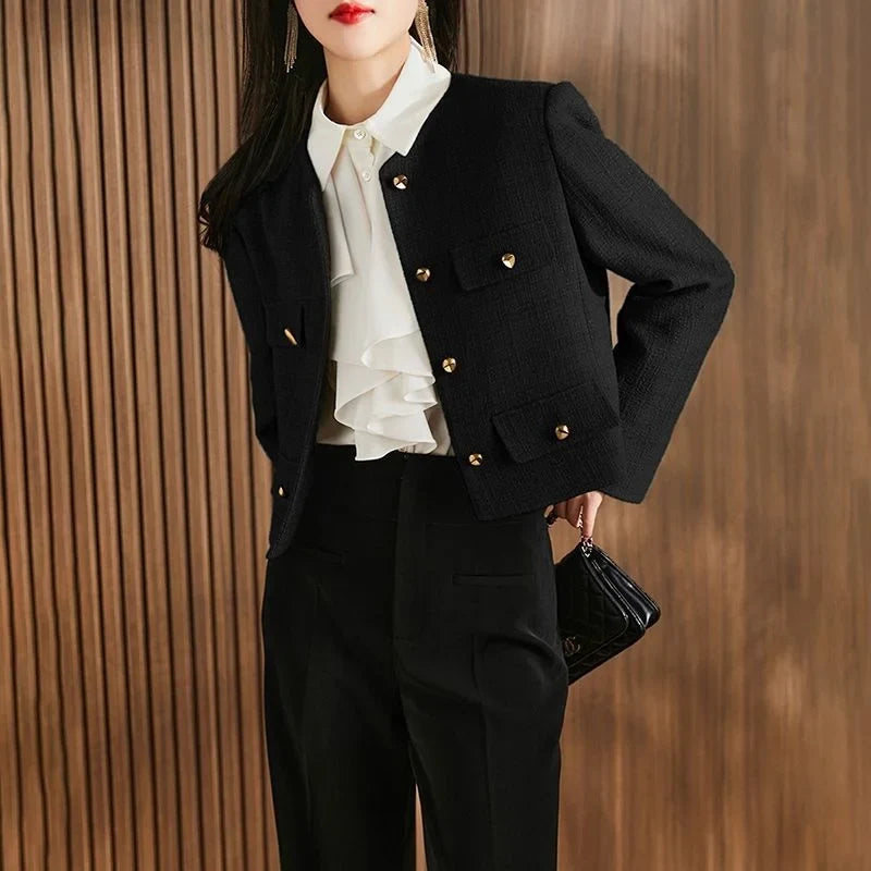 French-Style Tweed Jacket