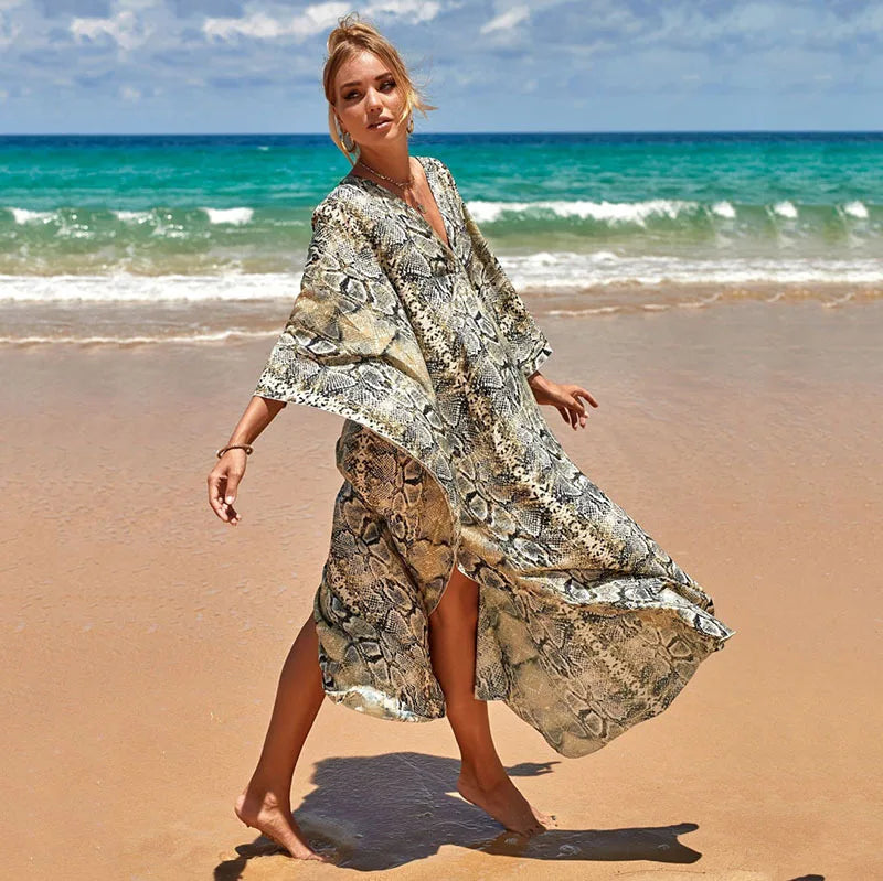 Sara Beach Kaftan Dress