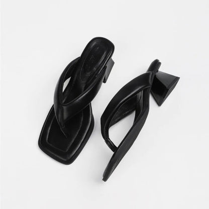 Lupa Summer Square-Toe Sandals