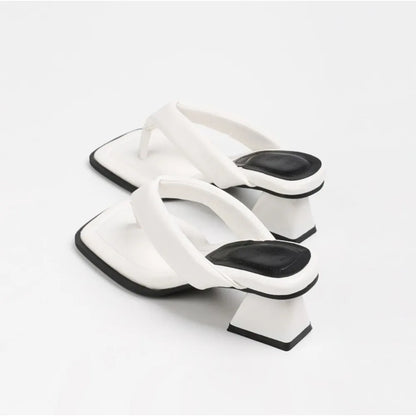 Lupa Summer Square-Toe Sandals