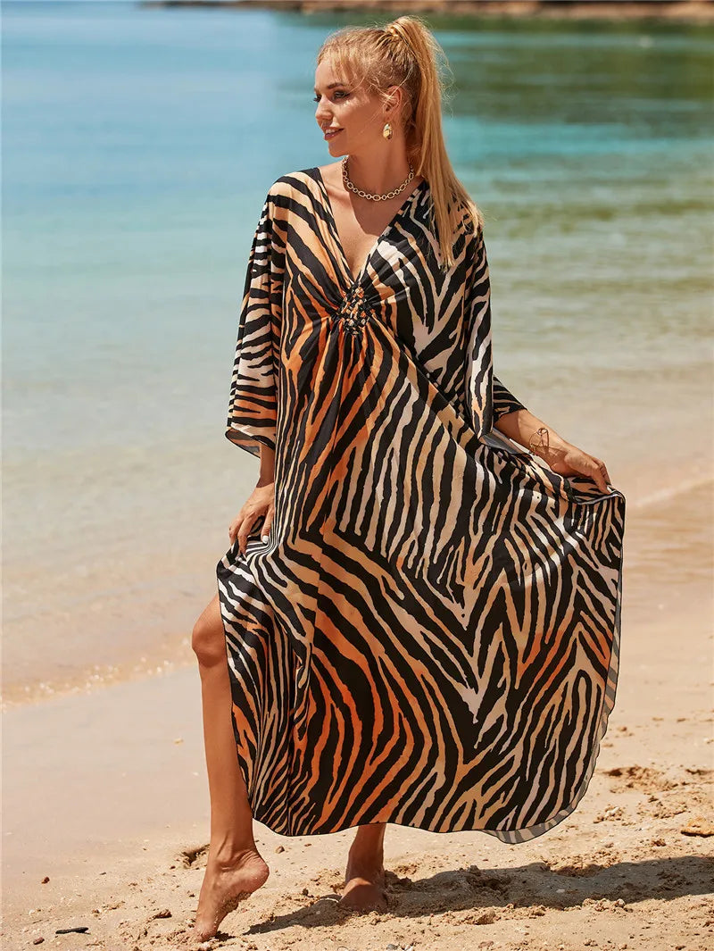 Sara Beach Kaftan Dress