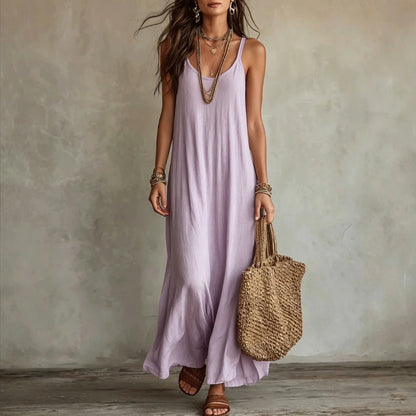 Kendall Backless Cami Maxi Dress