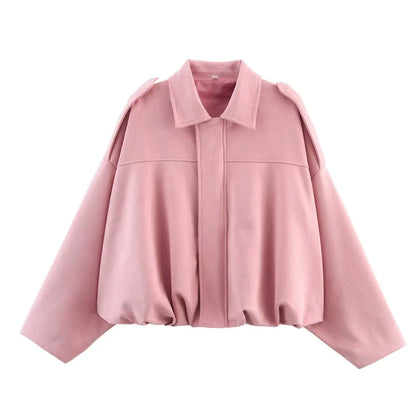 Elsa - Faux Suede Jacket