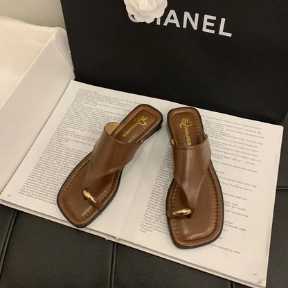 Nula Beach Flat Sandals