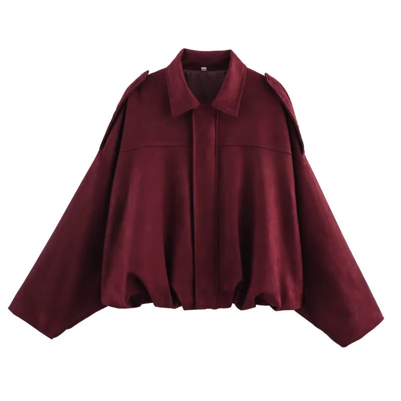 Elsa - Faux Suede Jacket