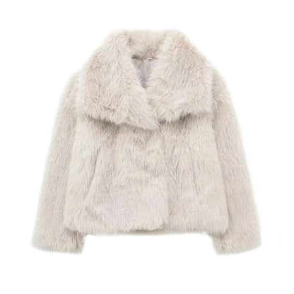 Megan - Faux Fur Jacket