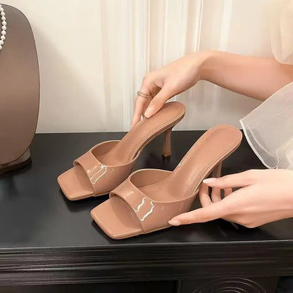 Luni Leather Heeled Sandals