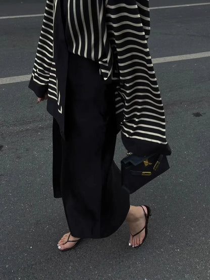 Retro Square Toe Clip Toe Sandals