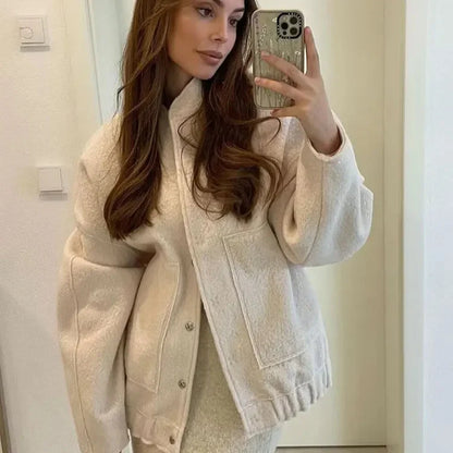 Ludi - Wool Bomber Jacket