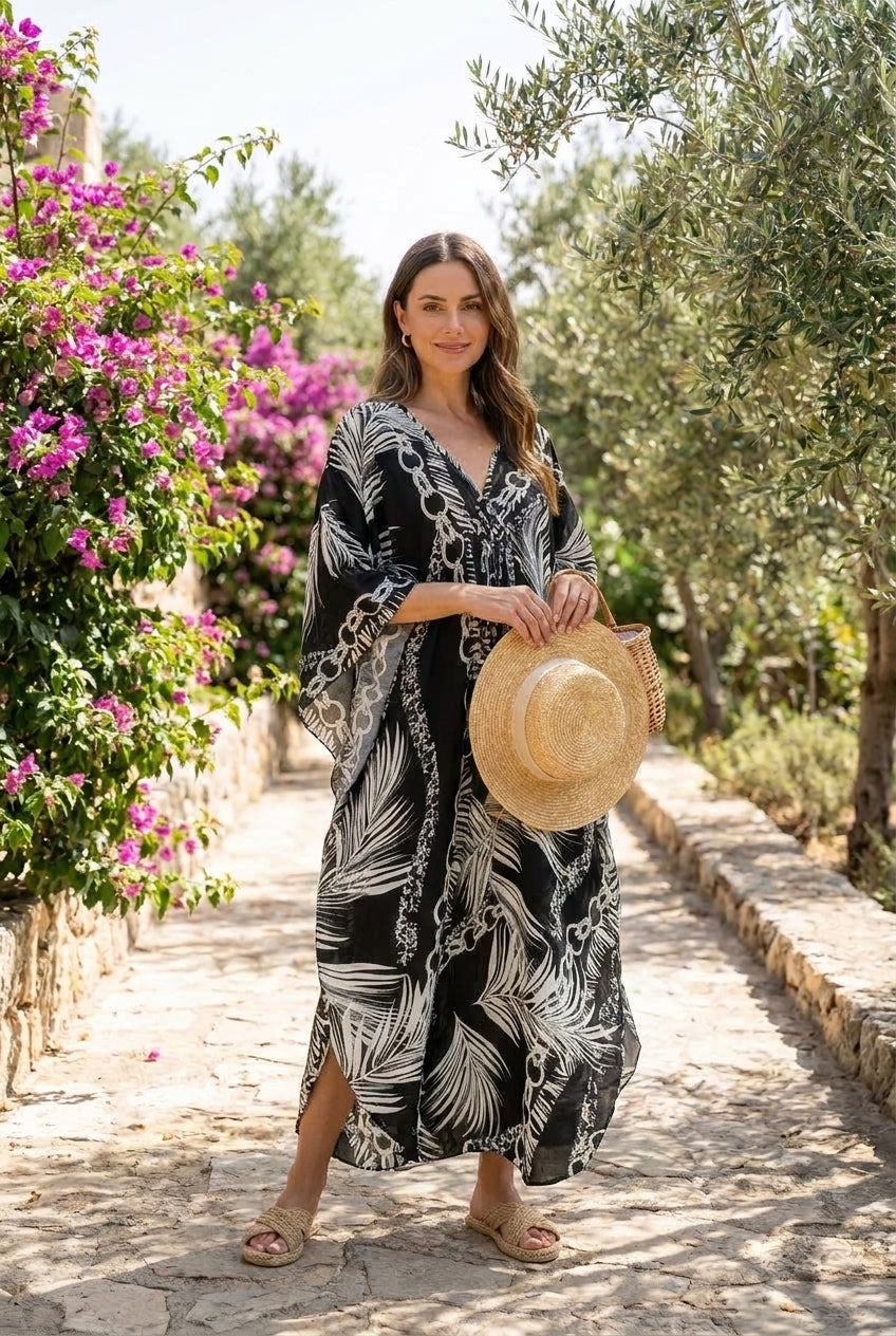 Sara Beach Kaftan Dress