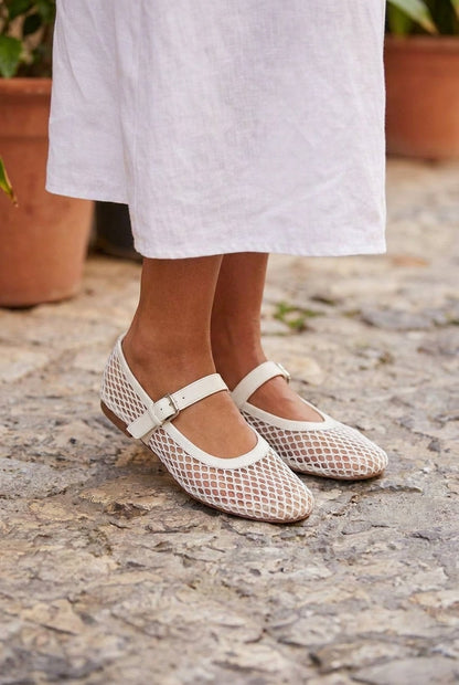 Maria Air Mesh Ballet Sandals