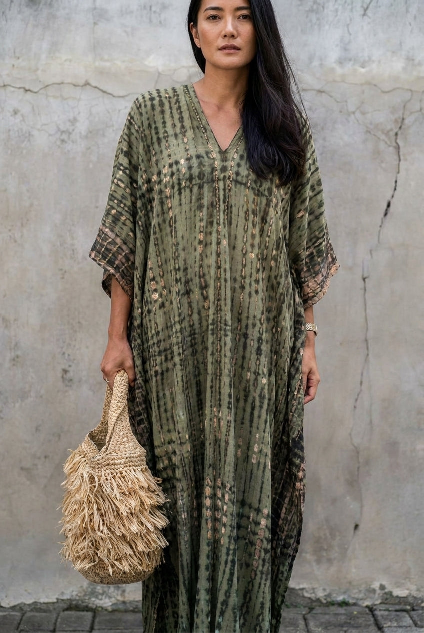 Luna Beach Kaftan Cover-Up