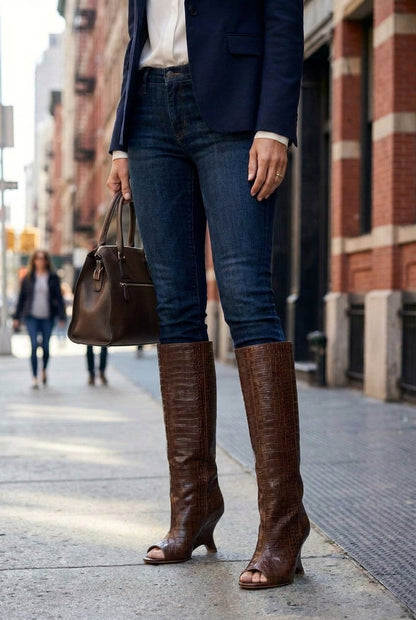 Hailey Storm Knee-High Boots