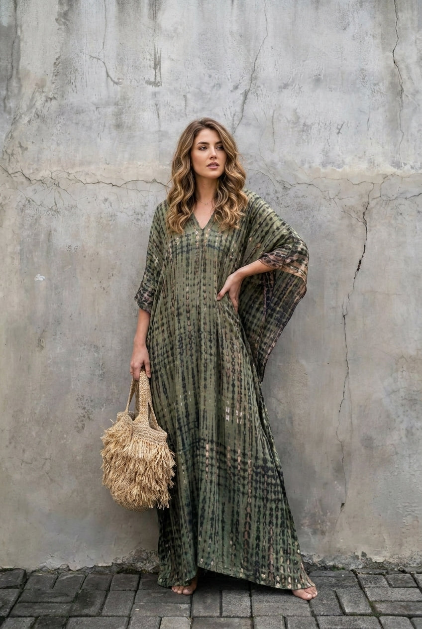 Luna Beach Kaftan Cover-Up