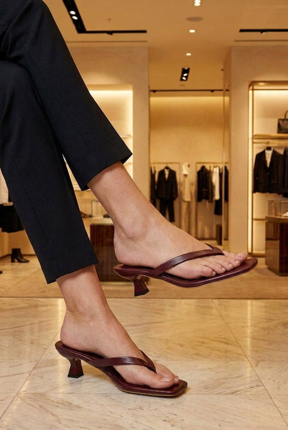 Kendall Clip Toe Slippers