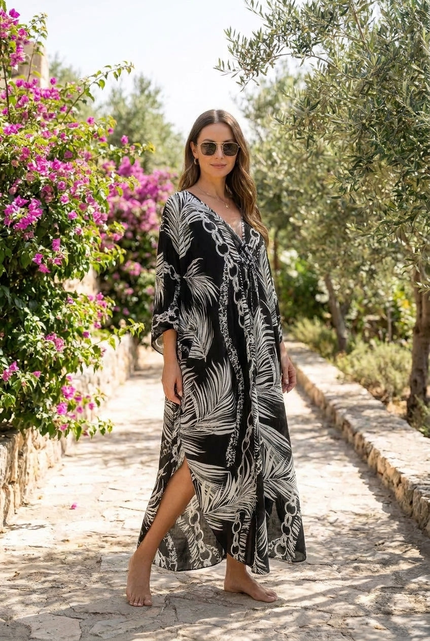 Sara Beach Kaftan Dress