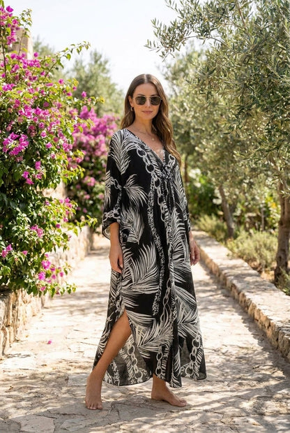 Sara Beach Kaftan Dress