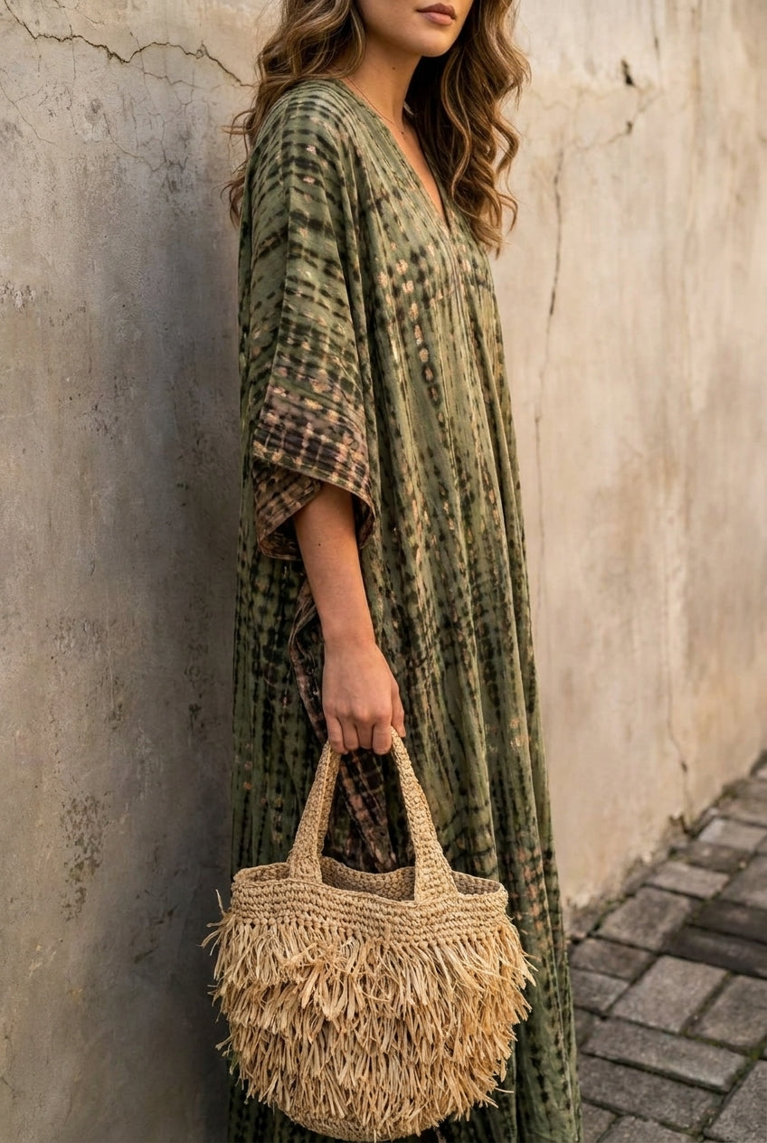 Luna Beach Kaftan Cover-Up