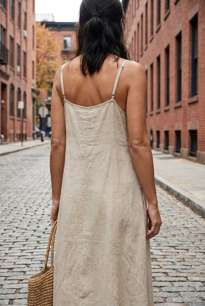Kendall Backless Cami Maxi Dress